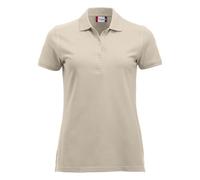 CliQue Damen Regular Fit Poloshirt,Beige (Light Khaki), 44 EU (Herstellergröße:XX-Large)