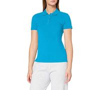 CliQue Damen Regular Fit Poloshirt,Blau (Türkis), 36 EU (Herstellergröße:Small)