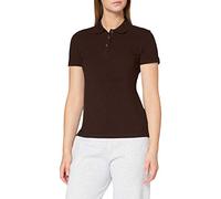 CliQue Damen Regular Fit Poloshirt,Brown (Dark Mocca), 40 EU (Herstellergröße:Large)