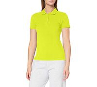 CliQue Damen Regular Fit Poloshirt,Green (Visibility Green), 34 EU (Herstellergröße:X-Small)