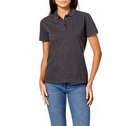 CliQue Damen Regular Fit Poloshirt,Grey (Anthracite Melange), 40 EU (Herstellergröße:Large)