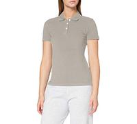 CliQue Damen Regular Fit Poloshirt,Grey (Silver), 40 EU (Herstellergröße:Large)