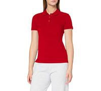 CliQue Damen Regular Fit Poloshirt,rot, 42 EU (Herstellergröße:X-Large)