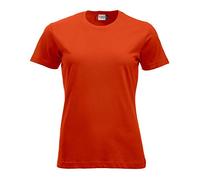 CLIQUE New Classic T-Shirt Damen 18 - blutorange M