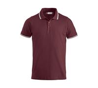 CliQue Herren Amarillo Polo Shirt Polohemd, Rot (Burgunderrot), XL