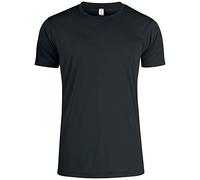 CLIQUE Basic Active Sportshirt Herren 99 - schwarz XL