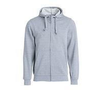 CLIQUE Basic Kapuzenjacke Herren 95 - grau meliert 3XL