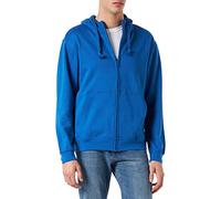 CliQue Herren Basic Full Zip Hoody Kapuzenpullover, Blickdicht, Blau (Königsblau), M