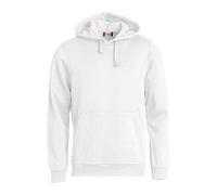 CliQue Herren Basic Kapuzenpullover, weiß, XXXL
