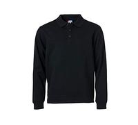 CLIQUE Basic Polo Sweatshirt Herren 99 - schwarz 4XL