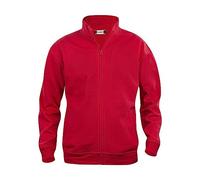 Clique - Herren Basic Sweatjacke / rot (35), XXL