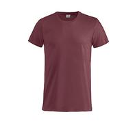 Clique Herren Basic-T Cotton Jersey 145 gr. Bordeaux 3XL, Burgunderrot