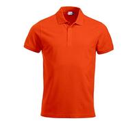 CliQue Herren Classic Lincoln Polo Polohemd, Orange, L