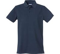 CliQue Herren Heavy Premium Polo Poloshirt, Blau (Dark Navy.), XL