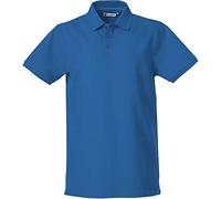CliQue Herren Heavy Premium Polo Poloshirt, Blau (Royal Blue 55.0), (Hersteller Größe: Medium)