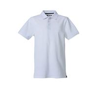 CliQue Herren Heavy Premium Polo Poloshirt, weiß, M