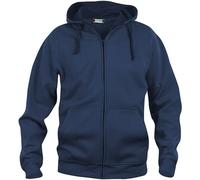 CLIQUE Herren Kapuzensweat Basic Hoody Full zip (021034) XL dunkelblau