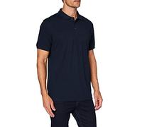 CliQue Herren Manhattan Poloshirt, Blau (Dunkles Marineblau), XL