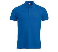 CliQue Herren Manhattan Poloshirt, Blau (Königsblau), L