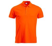 CLIQUE Manhattan Poloshirt Herren 170 - visibility orange L