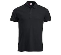 CliQue Herren Manhattan Poloshirt, Schwarz (Black 99), M
