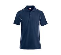 CliQue Herren New Conway Polo Shirt Polohemd, Blau (Dunkles Marineblau), L