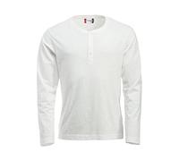 CLIQUE Orlando Langarmshirt Herren 07 - stone weiß XL