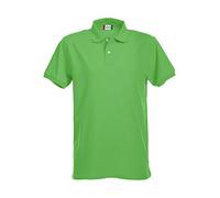 CliQue Herren Premium Polo Shirt Poloshirt, Grün (Apple Green 605), M