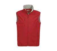 CliQue Herren Softshell Weste Weste Outdoor Gr. XXL, rot