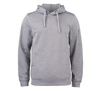 CLIQUE Basic Active Hoodie 95 - grau meliert M