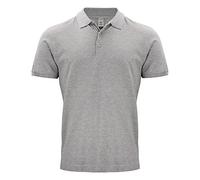 CLIQUE Classic Bio-Baumwoll Poloshirt Herren 95 - grey melange L