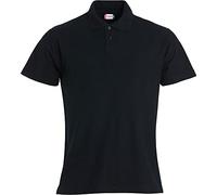 CLIQUE - Kurzarm-Poloshirt für Jungen/Mädchen, Schwarz , 14 Jahre