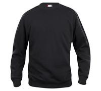 CLIQUE Basic Roundneck Sweatshirt 99 - schwarz 4XL