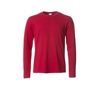 CLIQUE Basic Langarmshirt Herren 35 - rot M