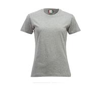 CLIQUE New Classic T-Shirt Damen 95 - grau meliert M