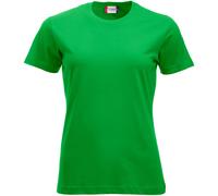 Clique - New Classic-T Damen T-Shirt Halbarm T-Shirt aus Baumwolljersey Frühling Sommer in verschiedenen Farben und Größen (Acid Green XS), Säuregrün.