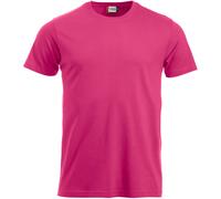 CliQue Herren New Classic T-Shirt, Rosa (Bright Cerise), L