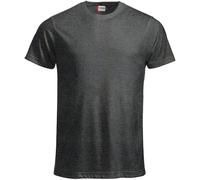 CliQue Herren New Classic T-Shirt, Grau (Anthrazit Melange), S