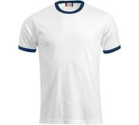 CLIQUE Nome T-Shirt 0058 - weiß/navy XS