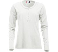 CLIQUE Orlando Langarmshirt Damen 07 - stone weiß M