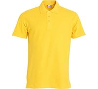 Clique Polo-Shirt mit halbem Ärmel, 3 Knöpfe, seitliche Schlitze, umgeschlagener Ärmelrand aus doppelter Nadel., 028230, 028230 Medium