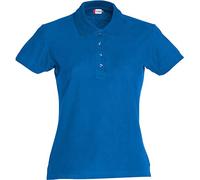 Clique Poloshirt Basic Polo Damen NEU, Wähle Deine Größe:M, Wähle Deine Farbe:Royalblau