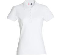 Clique Poloshirt Basic Polo Damen NEU, Wähle Deine Größe:M, Wähle Deine Farbe:weiß