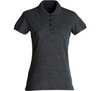 Clique Poloshirt Basic Polo Damen NEU, Wähle Deine Größe:XXL, Wähle Deine Farbe:anthrazit meliert