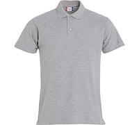 Clique Poloshirt Basic Polo Herren NEU, Wähle Deine Größe:M, Wähle Deine Farbe:grau meliert