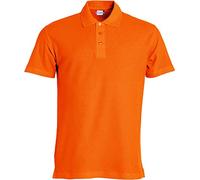 Clique Poloshirt Basic Polo Herren NEU, Wähle Deine Größe:XL, Wähle Deine Farbe:blutorange