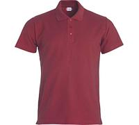 CLIQUE Basic Poloshirt Herren 38 - bordeaux XS