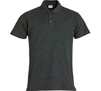 Clique Poloshirt Herren Anthrazit XXL