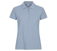 Clique Poloshirt Damen Mist Blue
