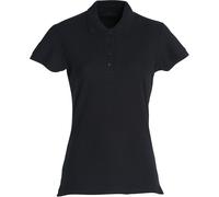 Clique Poloshirt Damen Schwarz XL